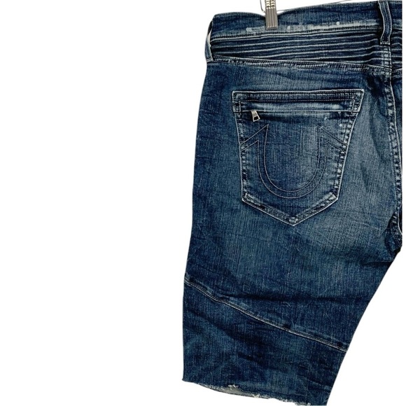 True Religion Rocco Jean Shorts Size 38 - Picture 5 of 11